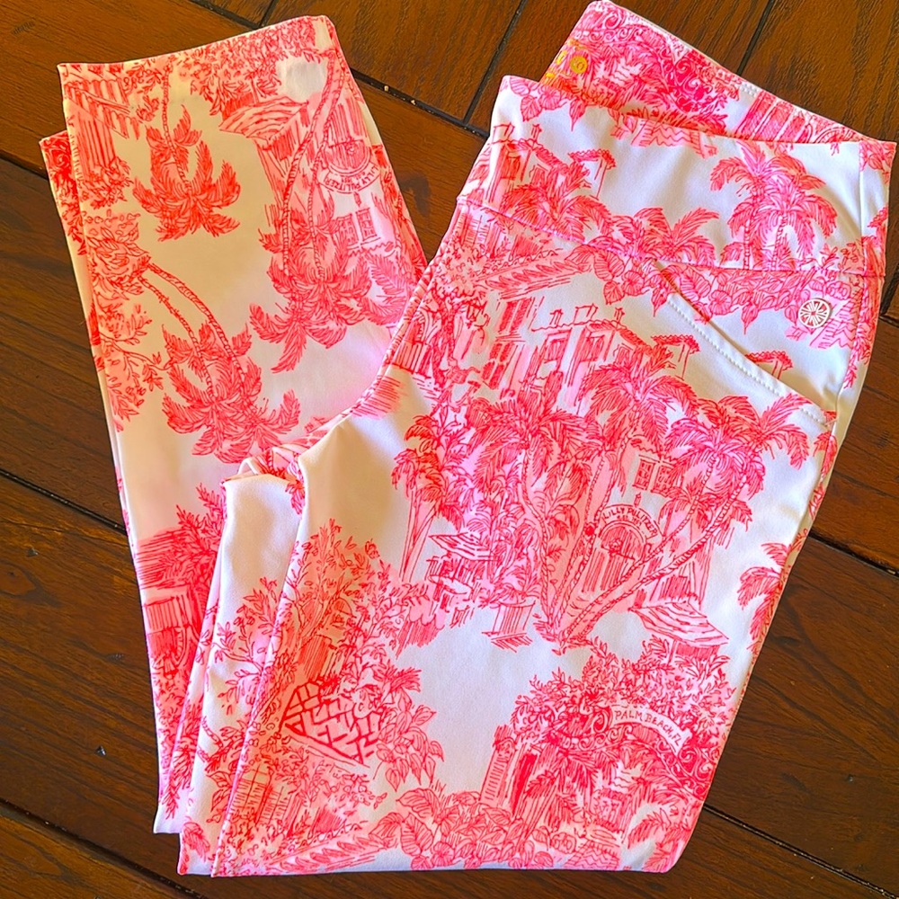 Women’s Lilly Pulitzer UPF 50+ Luxletic 28" Corso Pant size 10